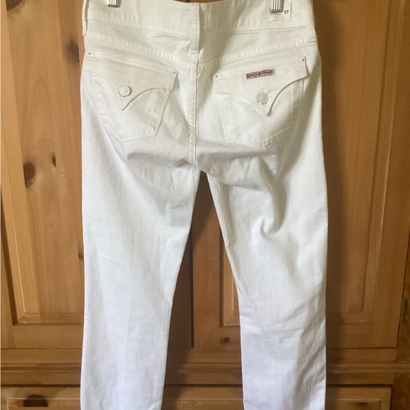 Hudson Ginny White cuffed Jeans 27 - Picture 4 of 6